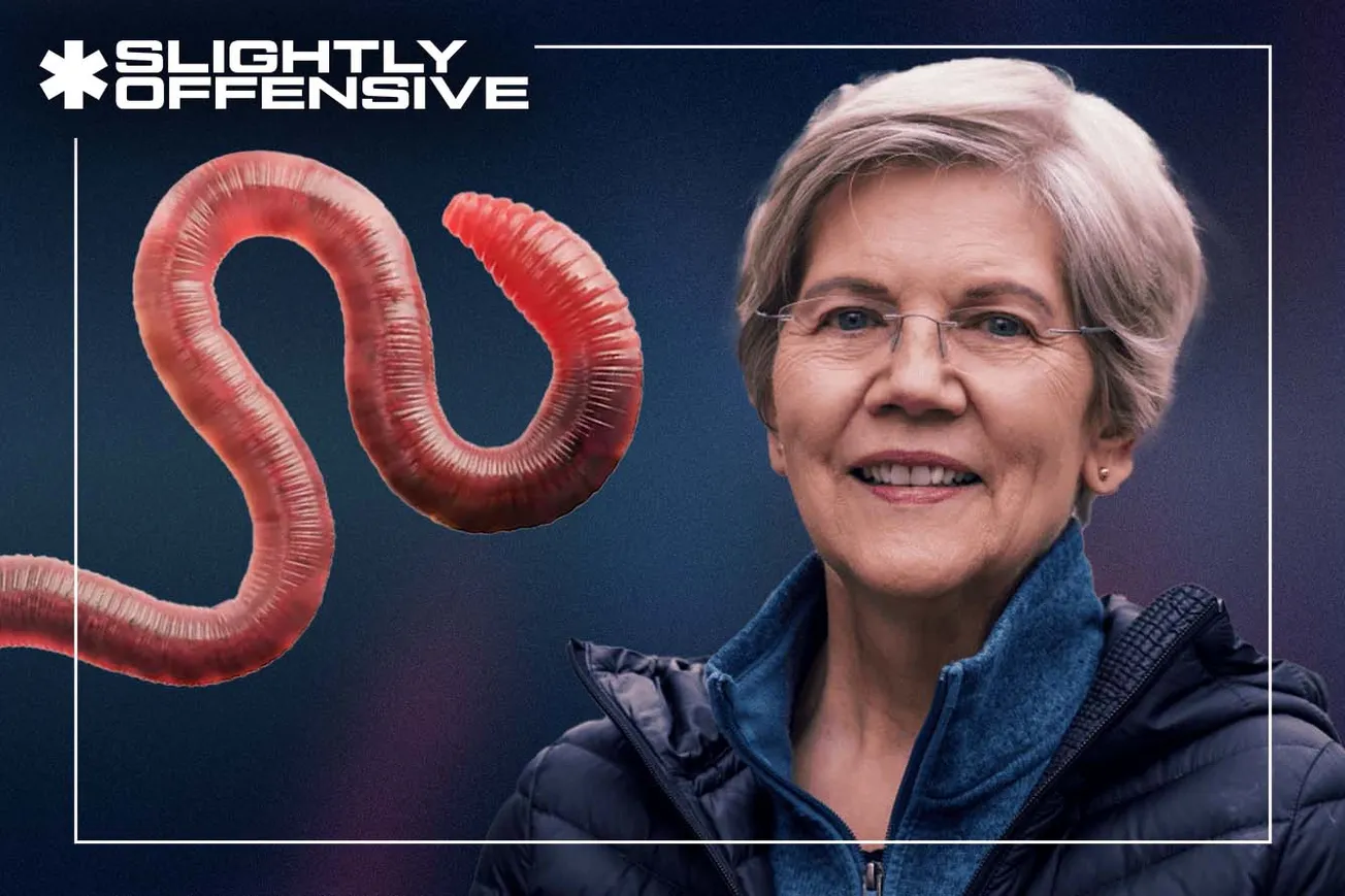 BREAKING: Worm Found Inside Elizabeth Warren’s Brain Has Eaten its Fill