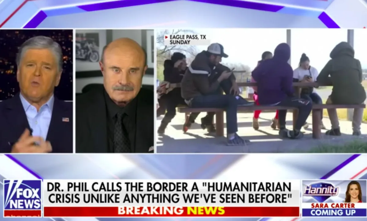 Dr. Phil to Hannity: Tens of Thousands of Military-Age Chinese Male Illegals Are Pouring Through Border (Video)